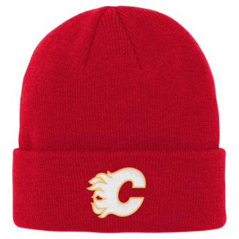 Calgary Flames dječja zimska kapa Cuffed Knit