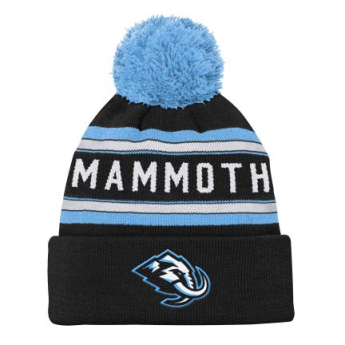 Utah Hockey Club dječja zimska kapa Jacquard Cuffed Knit With Pom