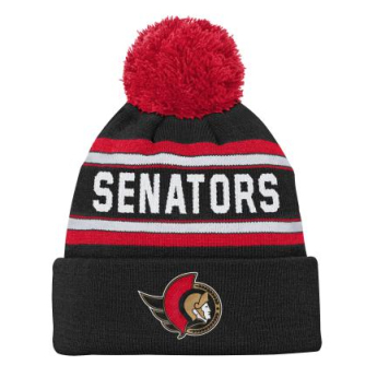Ottawa Senators dječja zimska kapa 3Rd Jersey Jacquard Cuff Pom