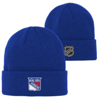 New York Rangers dječja zimska kapa Cuffed Knit blue