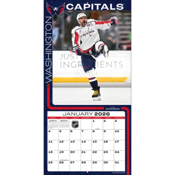 Washington Capitals kalendar 2026 Wall