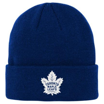 Toronto Maple Leafs dječja zimska kapa Cuffed Knit navy