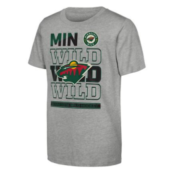 Minnesota Wild dječja majica Timeless Ss grey