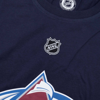 Colorado Avalanche muška majica Nathan MacKinnon #29 iconic name & number graphic