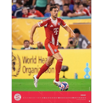 Bayern München kalendar 2026 Wall