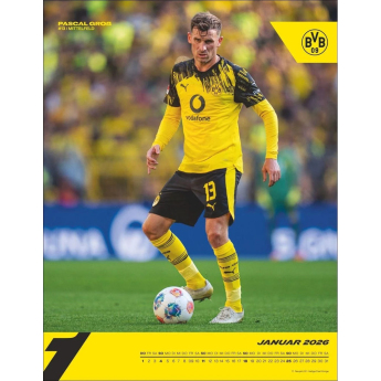 Borussia Dortmund kalendar 2026 Wall