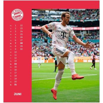 Bayern München kalendar 2026 Postcard