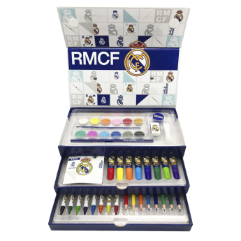 Real Madrid aktovka complete art set