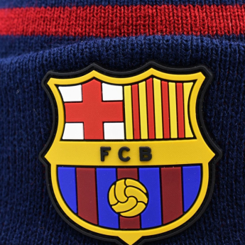 FC Barcelona dječja zimska kapa Stripe