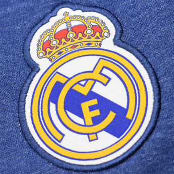 Real Madrid muška majica s kapuljačom Zip azul