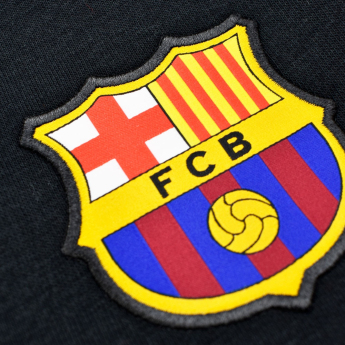 FC Barcelona dječja zimska jakna s kapuljačom Race black