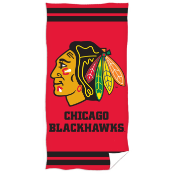 Chicago Blackhawks ručnik za plažu red