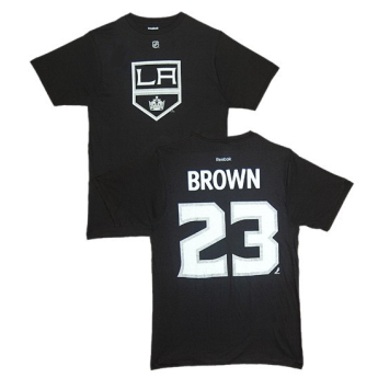 Los Angeles Kings muška majica #23 Dustin Brown black
