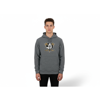 Anaheim Ducks muška majica Core Logo Charcoal Slide grey
