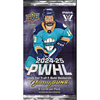 NHL boxovi NHL hokejske karte 2025 Upper Deck Women’s Hockey PWHL Hobby Box