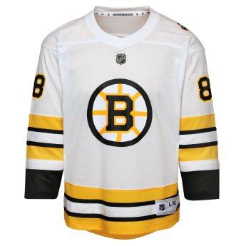 Boston Bruins dječji hokejaški dres David Pastrnak Replica White