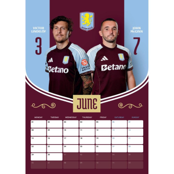 Aston Villa kalendar 2026