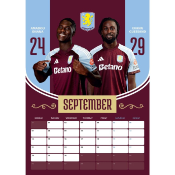 Aston Villa kalendar 2026