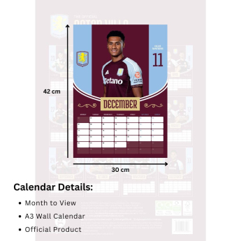 Aston Villa kalendar 2026