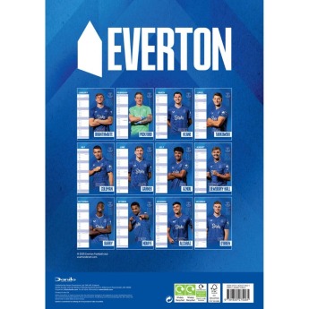 FC Everton kalendar 2026