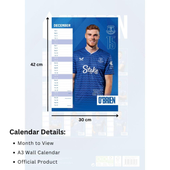 FC Everton kalendar 2026