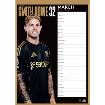 Fulham kalendar 2026