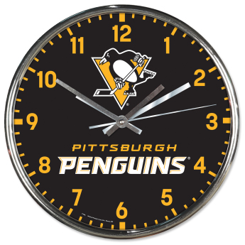 Pittsburgh Penguins zidni sat Chrome