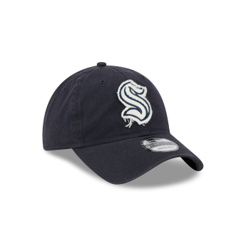 Seattle Kraken kapa za bejzbol New Era 920 Stamp balck