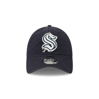 Seattle Kraken kapa za bejzbol New Era 920 Stamp balck