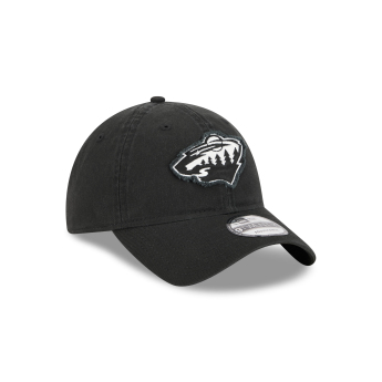 Minnesota Wild kapa za bejzbol New Era 920 Stamp balck