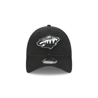 Minnesota Wild kapa za bejzbol New Era 920 Stamp balck