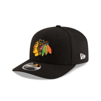 Chicago Blackhawks kapa za bejzbol New Era 970SS black
