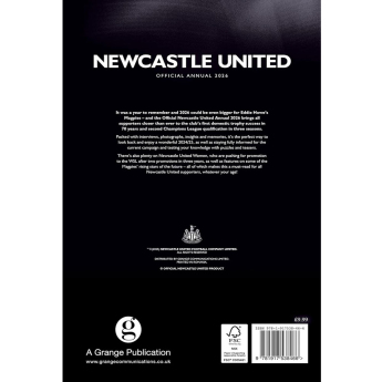 Newcastle United knjiga godišnjak 2026