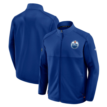 Edmonton Oilers muška jakna Authentic Pro Rink Poly Fleece FZ