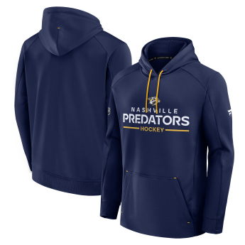 Nashville Predators muška majica s kapuljačom Authentic Pro Rink Poly Fleece POH