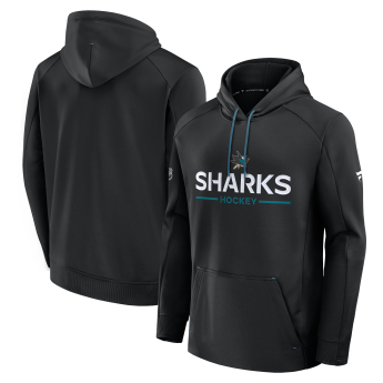 San Jose Sharks muška majica s kapuljačom Authentic Pro Rink Poly Fleece POH