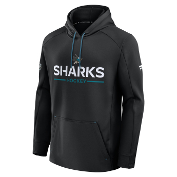 San Jose Sharks muška majica s kapuljačom Authentic Pro Rink Poly Fleece POH