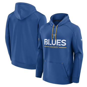 St. Louis Blues muška majica s kapuljačom Authentic Pro Rink Poly Fleece POH