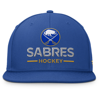 Buffalo Sabres šilterica ravnog oboda Authentic Pro A/Cap Flat Brim Square Visor Structured Adjustable