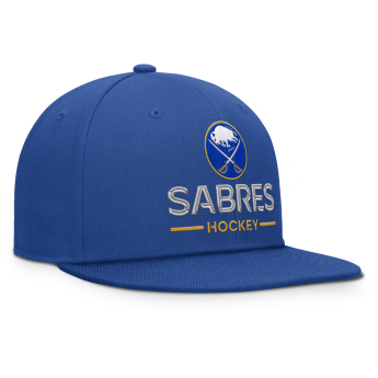 Buffalo Sabres šilterica ravnog oboda Authentic Pro A/Cap Flat Brim Square Visor Structured Adjustable
