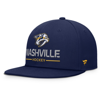Nashville Predators šilterica ravnog oboda Authentic Pro A/Cap Flat Brim Square Visor Structured Adjustable