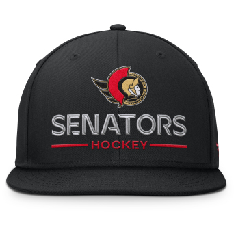 Ottawa Senators šilterica ravnog oboda Authentic Pro A/Cap Flat Brim Square Visor Structured Adjustable