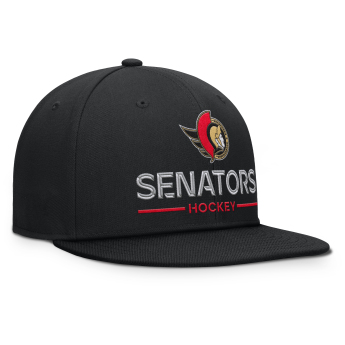 Ottawa Senators šilterica ravnog oboda Authentic Pro A/Cap Flat Brim Square Visor Structured Adjustable