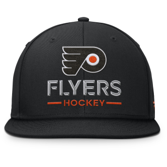 Philadelphia Flyers šilterica ravnog oboda Authentic Pro A/Cap Flat Brim Square Visor Structured Adjustable