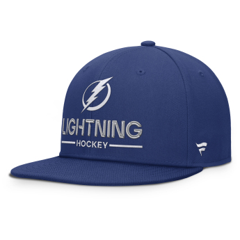 Tampa Bay Lightning šilterica ravnog oboda Authentic Pro A/Cap Flat Brim Square Visor Structured Adjustable