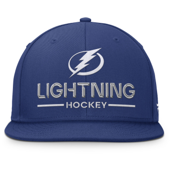 Tampa Bay Lightning šilterica ravnog oboda Authentic Pro A/Cap Flat Brim Square Visor Structured Adjustable