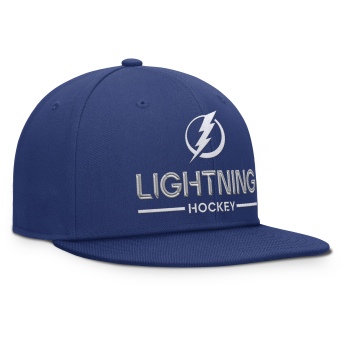 Tampa Bay Lightning šilterica ravnog oboda Authentic Pro A/Cap Flat Brim Square Visor Structured Adjustable