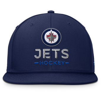 Winnipeg Jets šilterica ravnog oboda Authentic Pro A/Cap Flat Brim Square Visor Structured Adjustable
