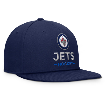 Winnipeg Jets šilterica ravnog oboda Authentic Pro A/Cap Flat Brim Square Visor Structured Adjustable