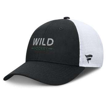Minnesota Wild kapa za bejzbol Authentic Pro A/Cap Structured Adj. Meshback
